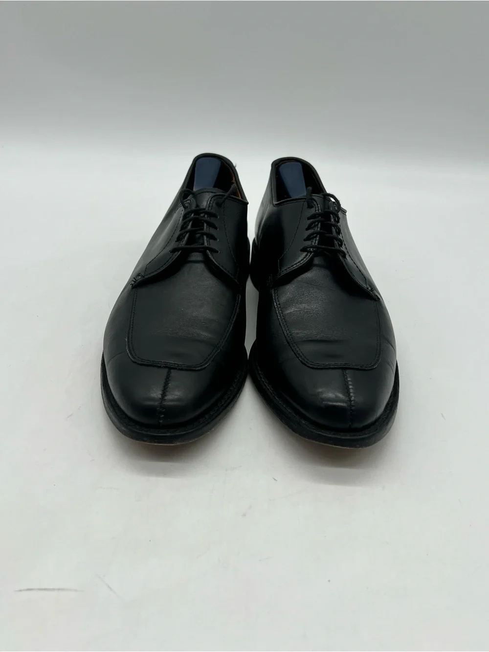 Allen Edmonds Delray Men’s 9D Black Leather Moc Split Toe Oxford Dress Shoes